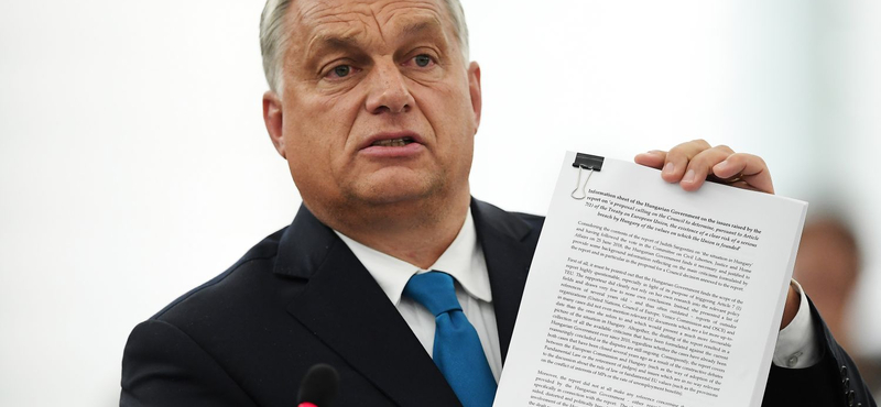 Orbán levelet írt 197 embernek, akik elutasították a Sargentini-jelentést