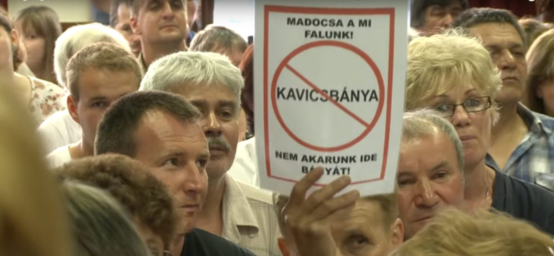 Újra előkerült a kavicsbánya ügye Madocsán