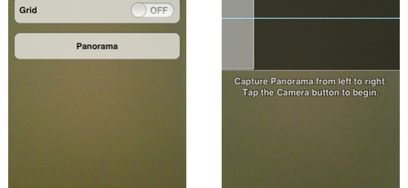 Rejtett panorámafotózási lehetőség az iPhone-okban