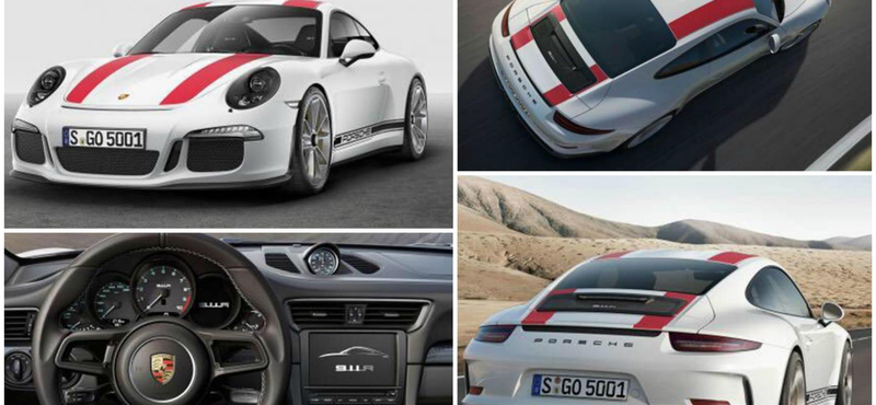 Sokak kedvence lehet a Porsche 911 R