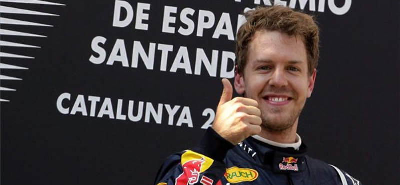 Forma-1: Vettel nyerte a Spanyol Nagydíjat