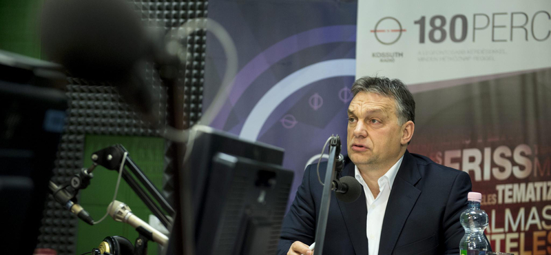 Orbán: "El kell kerülni, hogy egy nagy menekülttábor legyünk"