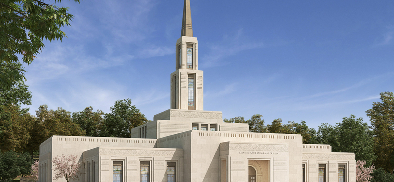 Elkészült a látványterv: Így fog kinézni a mormon egyház első magyarországi temploma
