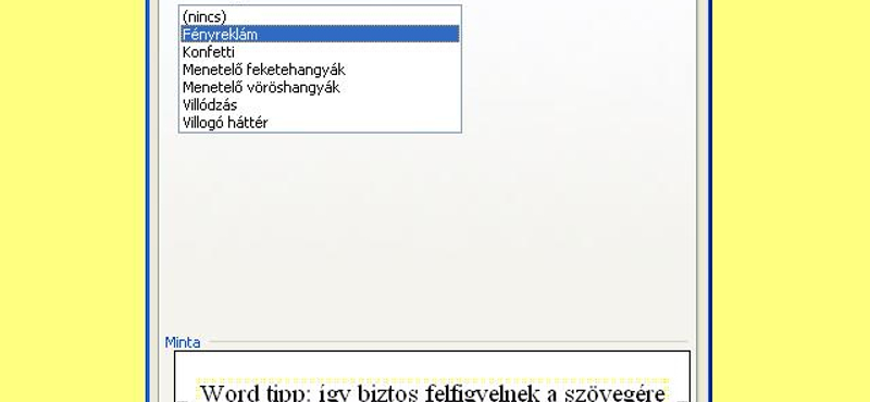 Word tipp: így biztos felfigyelnek a szövegére
