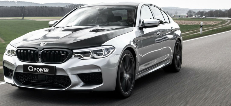 Itt a legújabb 800 lóerős BMW M5