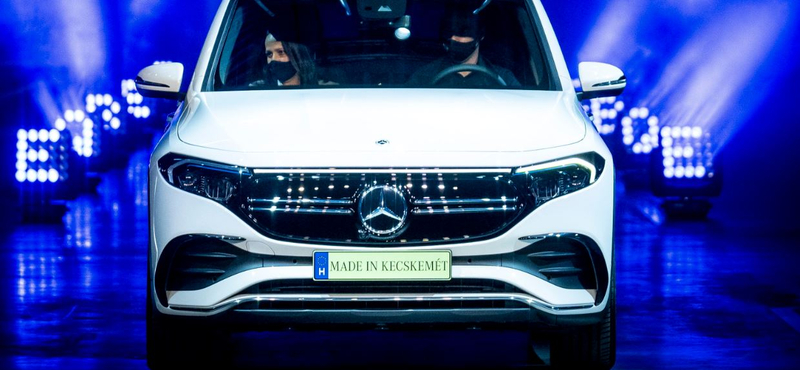 Elindult az első kecskeméti elektromos Mercedes gyártása 