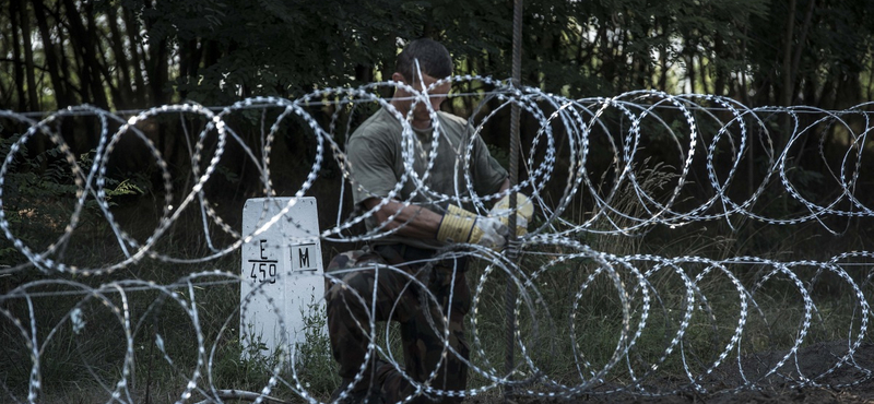 Újságíró politikust állítottak elő a határzárnál, mert átvágta a drótot