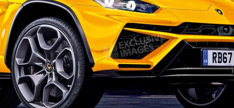 Mindent felforgat a 600 lóerős Lamborghini terepjáró