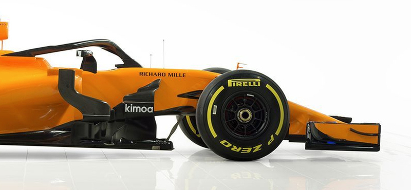 Retinaszaggató narancs-kék lett a Honda-mentesített új McLaren F1-autó