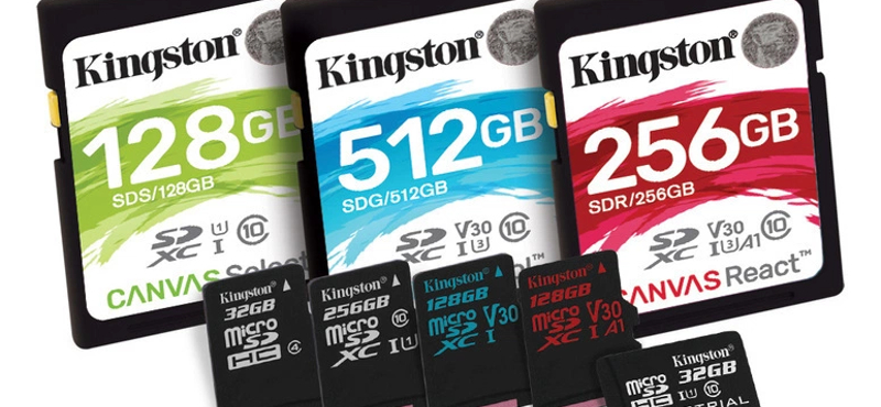 A legjobbkor: új SD és microSD kártyákkal rukkolt elő a Kingston