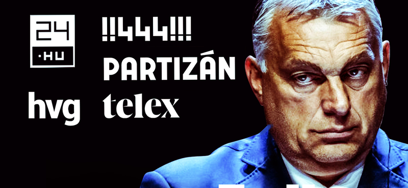 Itt tudja nézni a HVG, a Telex, a 444, a 24.hu és a Partizán közös kiállását a sajtószabadságért