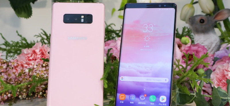 Tényleg lesz rózsaszínű Galaxy Note8