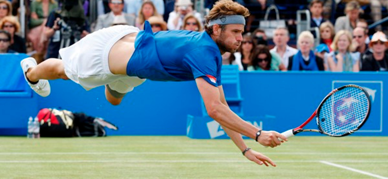 Mardy Fish légitenisze Londonban - fotó