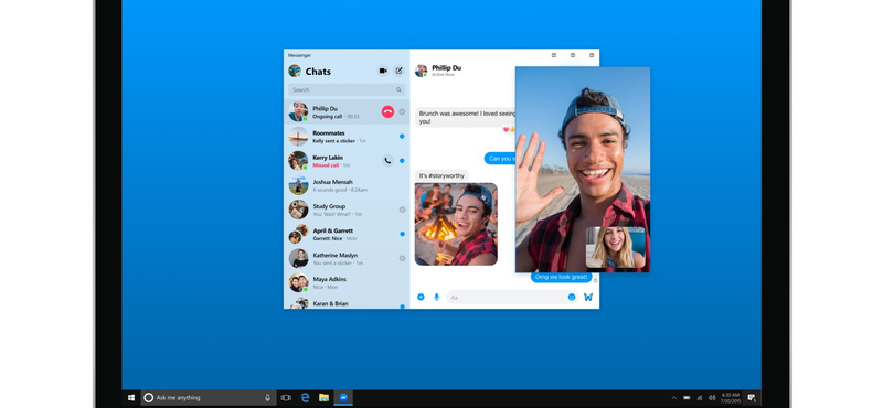 Új funkciók jönek a Facebook Messengerbe: kevesebb helyet foglal majd, és PC-re is jön az app