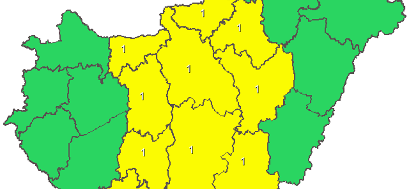 Keddre még a hétfőinél is szomorúbb időt jósolnak – térkép