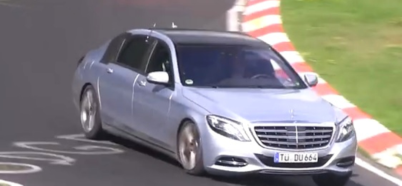 Videó: Mit keres az új Maybach a Nürburgringen?