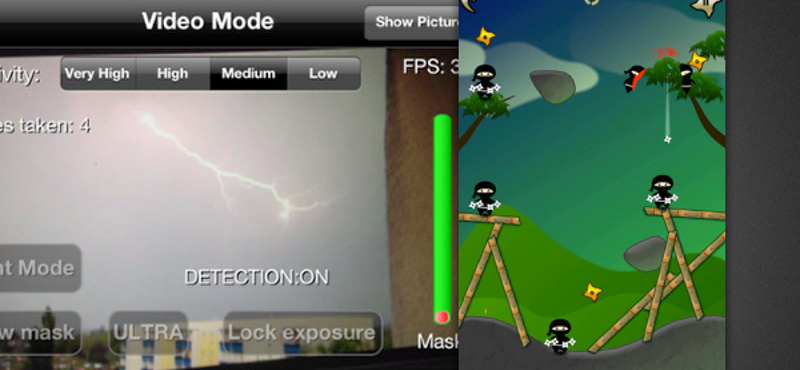 Ma ingyen az App Store-ban: iLightning Cam, Stupid Ninjas