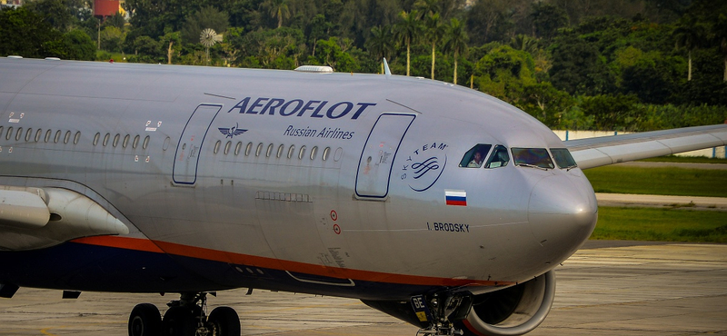 Az Aeroflot törli a nemzetközi járatait