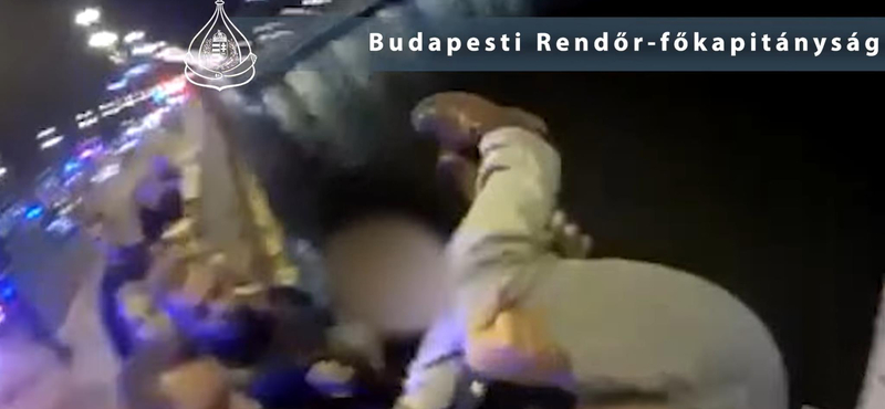 Dunába akart ugrani, rendőrök mentették meg a 19 éves lány életét – videó