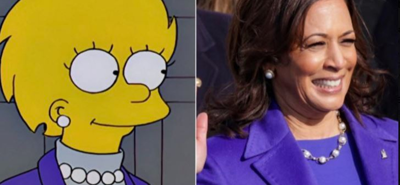 A Simpson család már 2000-ben megjósolta Kamala Harris elnökségét?