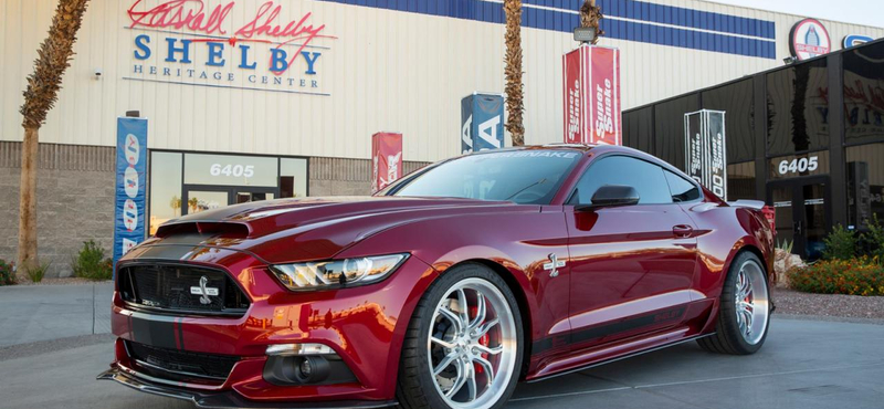 750 lóerő és háromszáz darabos széria, ez a legújabb Mustang Shelby Super Snake