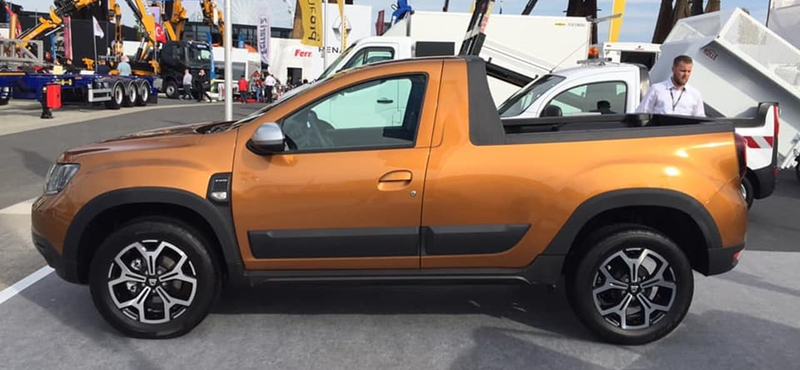 Jól néz ki és olcsó is lehet a Dacia Duster pickup