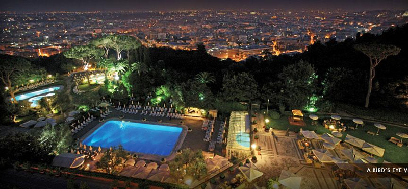 A világ legszebb szállodája: Rome Cavalieri – nagy fotók