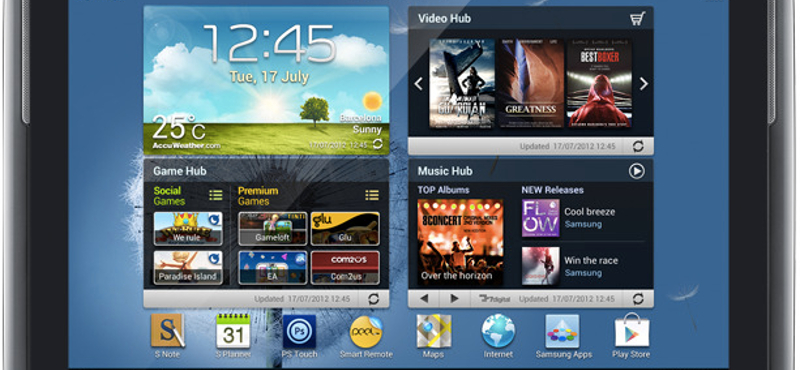 Itt a Samsung Galaxy Note 10.1 táblagép