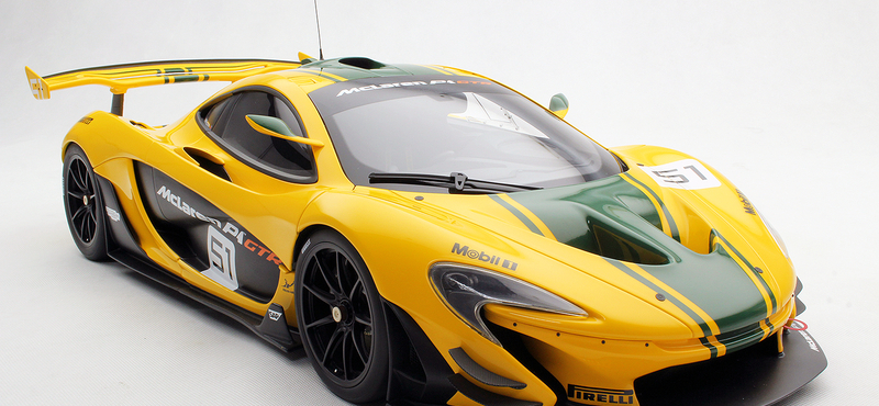 Mit tippel, mennyibe kerül ez a McLaren P1 makett? Segítünk: nagyon sokba