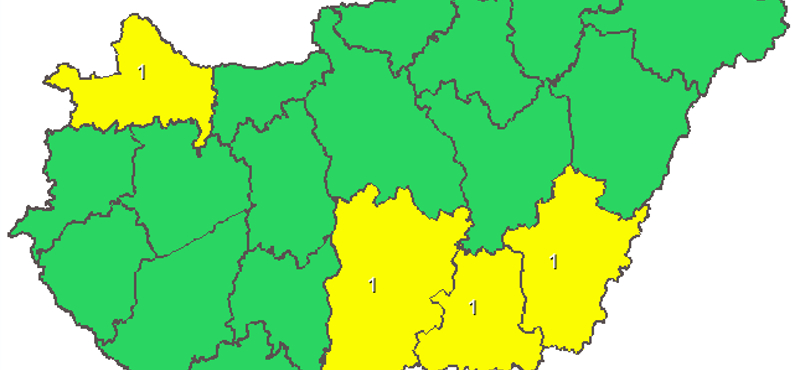 Hétfőn még hidegrekord dőlt meg, szerdán már hőségre figyelmeztetnek – térkép