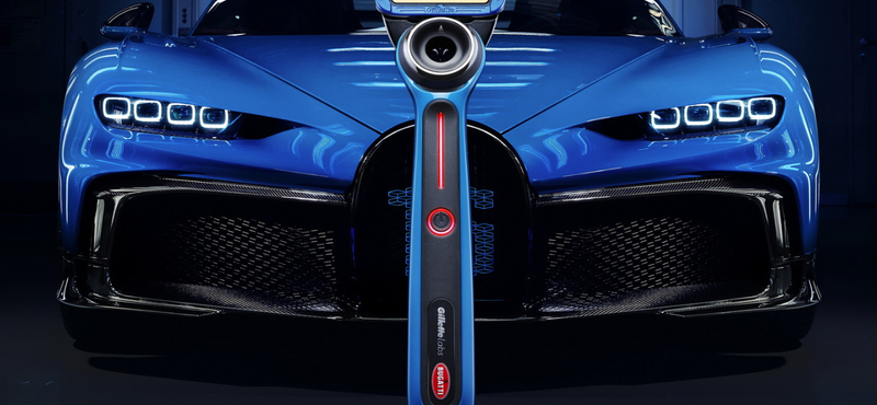 Melegítő funkciós Bugatti borotva a Gillette-től