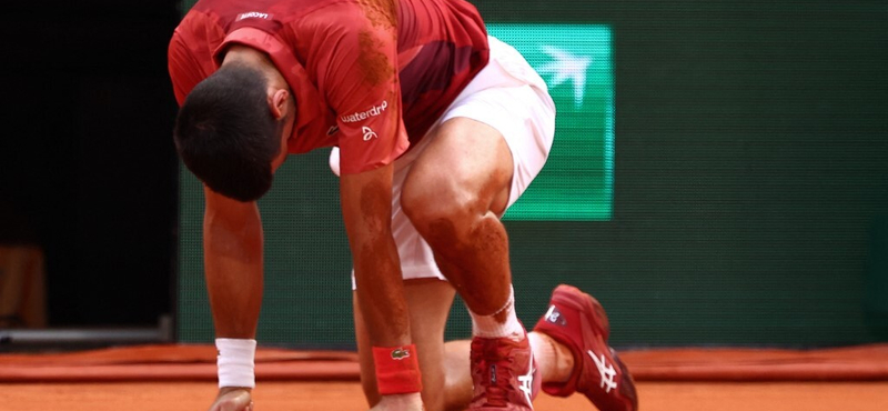 Térdsérülése miatt visszalépett Djokovic a Roland Garroson 