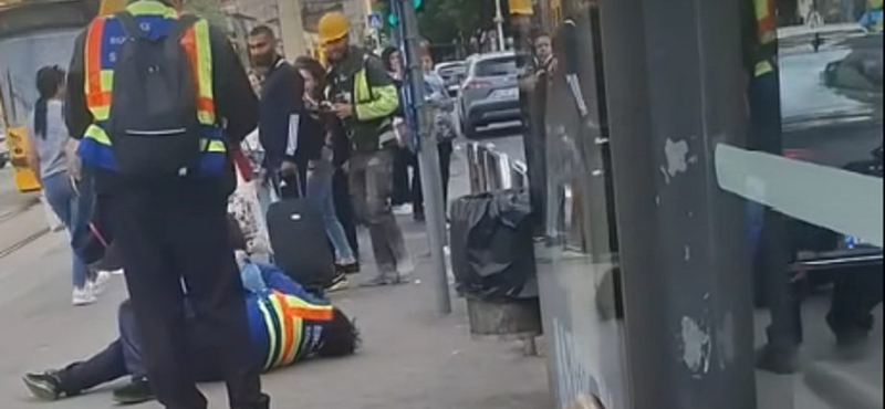 Végignézte a kollégája, ahogy földre viszik a BKK-rendészt a Blahán