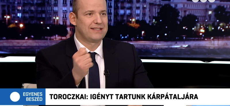 Toroczkai már kampányüzemmódban: "Lehet, hogy Putyinnal kell majd leülni tárgyalni Kárpátaljáról"