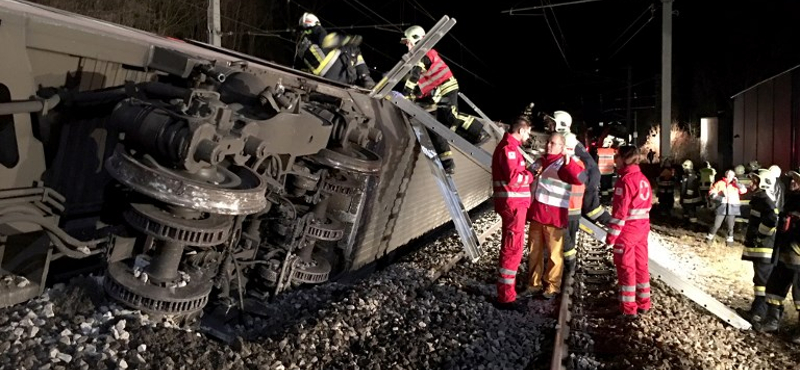 Nincs magyar a bécsi vonatbaleset sérültjei között