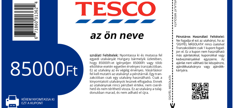 A fél internetet bedarálja ma egy Tesco-hirdetés, ne kattintson rá, ha látja