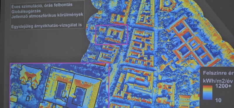 Budapesten él? Mostantól térképen nézheti meg, alkalmas-e napelem telepítésére a tető