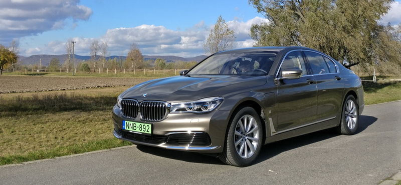 BMW 740e teszt: hibrid zászlóshajó