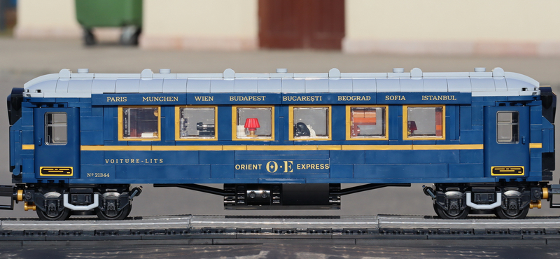 Egyetlen jegy 28 millió forint a luxusvonatra – Legóból építettük meg a legendás Orient Expresszt