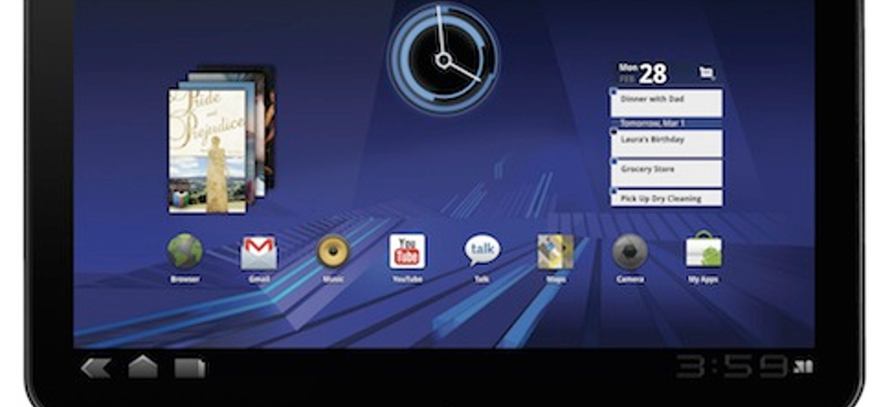 Mától a hazai T-Mobile-nál a Motorola Xoom!