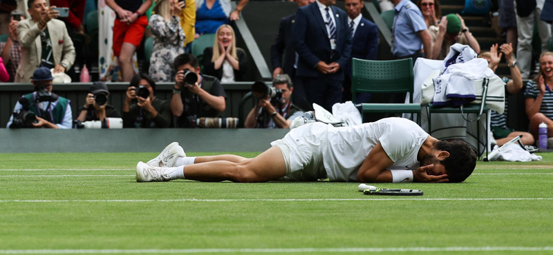 Megverte Djokovicot, Alcaraz Wimbledon bajnoka