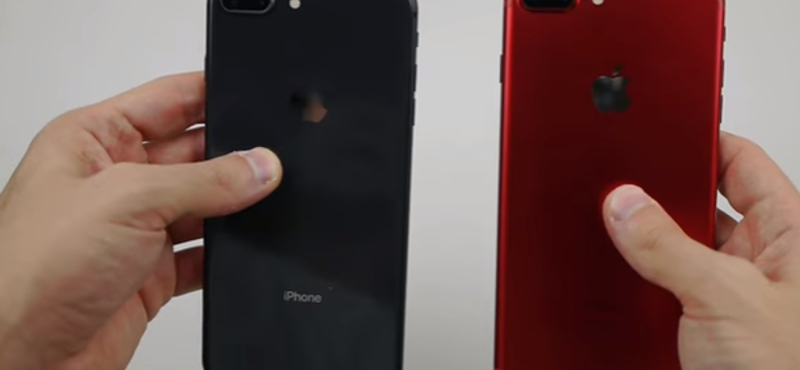 Videó: Leejtették az iPhone 8 Plust és az iPhone 7 Plust, és ez történt