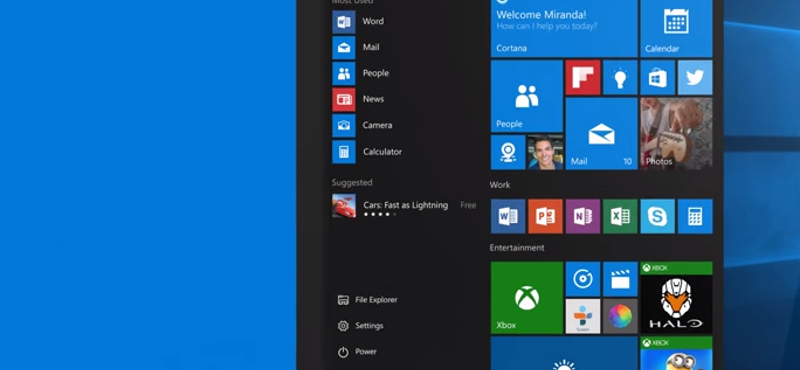 Meg lehet nézni: elkezdődött a Windows 10 reklámkampánya
