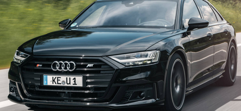 Hétszáz lóerős lett az új hibrid Audi S8