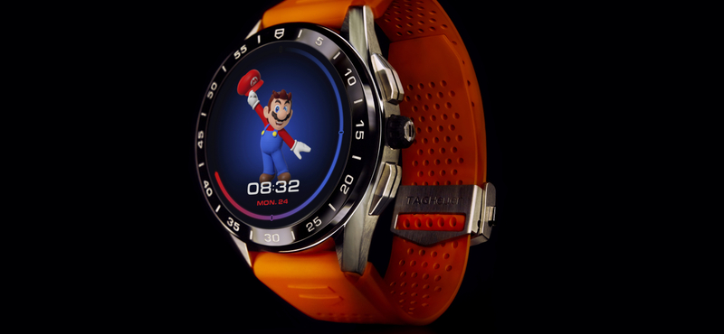 Összeállt a Nintendo és a TAG Heuer, az eredmény ez a Super Mario-óra