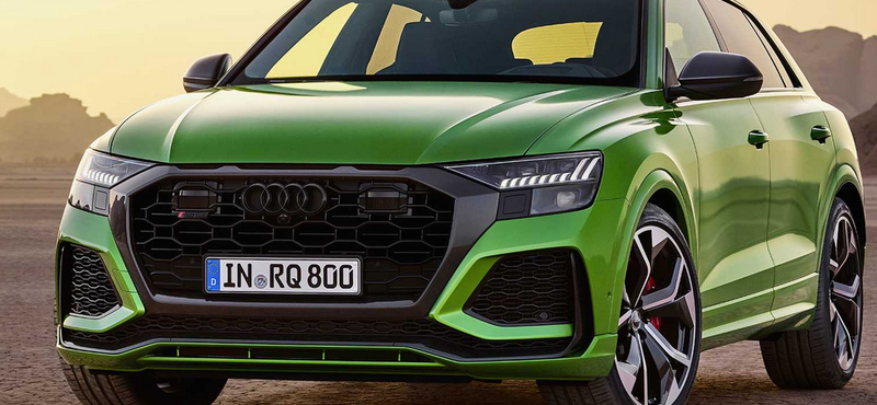 600 lóerős monstrumként debütált az Audi RS Q8