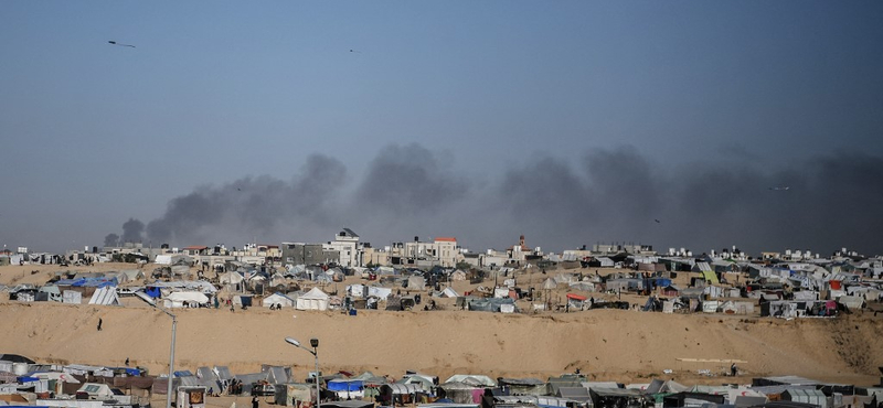 Izrael 1,4 millió palesztint telepítene ki a rafahi offenzíva előkészítéseként
