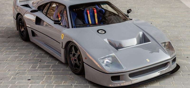 Szuperritka, 1000 lóerős Ferrari F40-es keresi új gazdáját