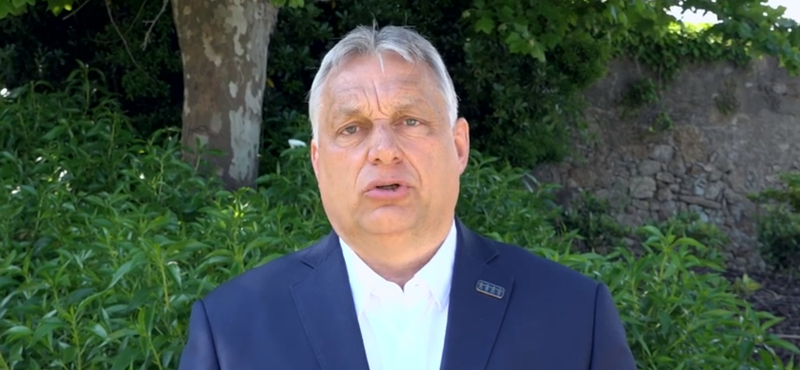 Útifilmmel jelentkezett Orbán a portói csúcsról