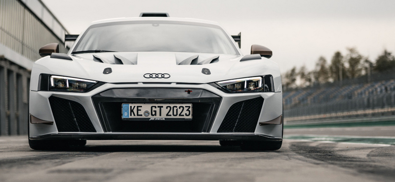 Közutakra szabadított versenyautó ez az új extrém Audi R8